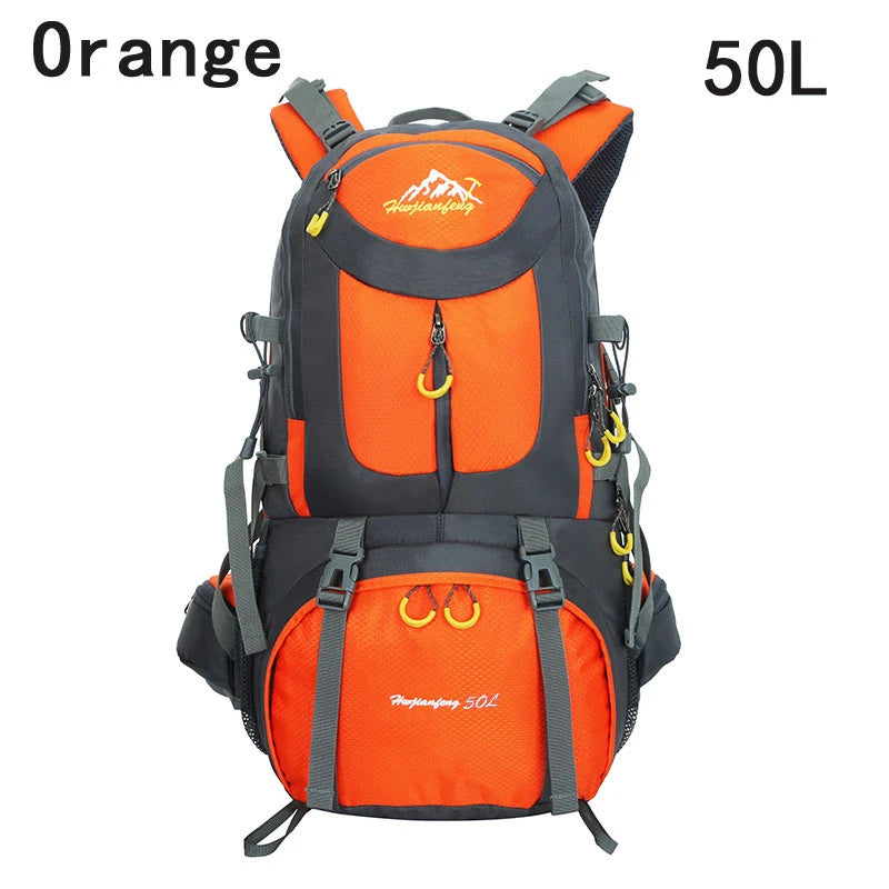 Outdoor Hiking Backpack 40L50L 60L Large Capacity Waterproof  Rucksack Men Women Camping Travel Riding Climbing Sports Bag