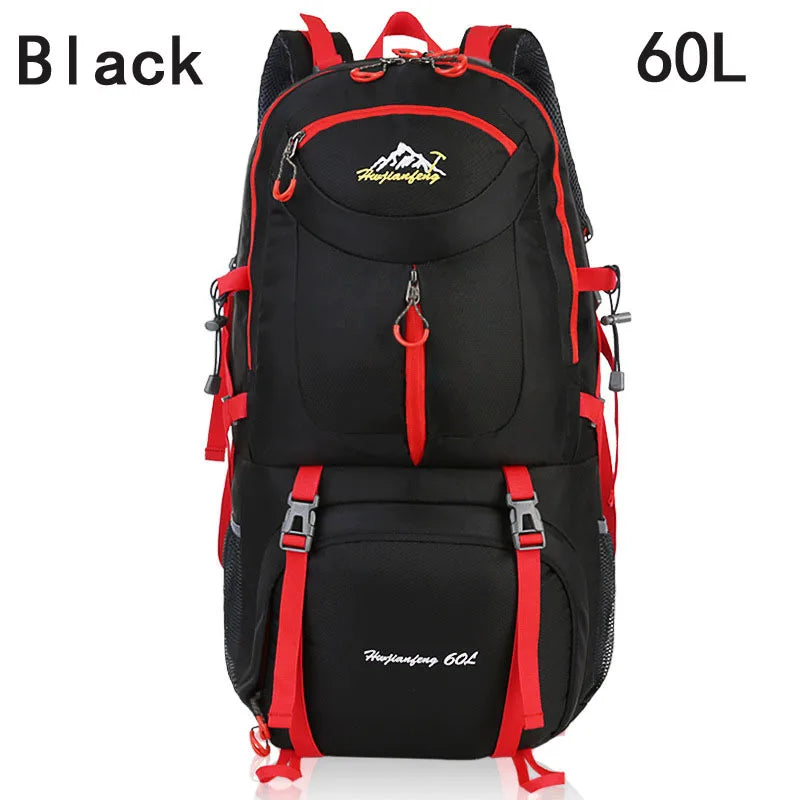 Outdoor Hiking Backpack 40L50L 60L Large Capacity Waterproof  Rucksack Men Women Camping Travel Riding Climbing Sports Bag