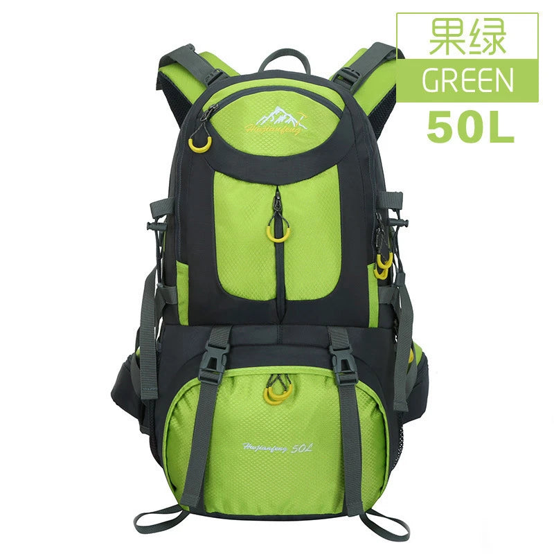 Outdoor Hiking Backpack 40L50L 60L Large Capacity Waterproof  Rucksack Men Women Camping Travel Riding Climbing Sports Bag