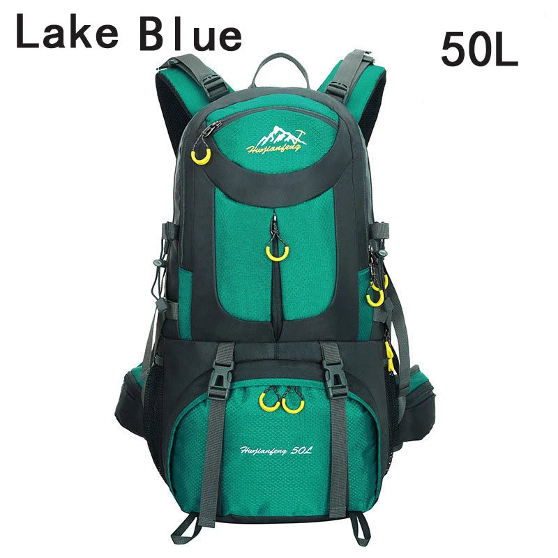 Outdoor Hiking Backpack 40L50L 60L Large Capacity Waterproof  Rucksack Men Women Camping Travel Riding Climbing Sports Bag