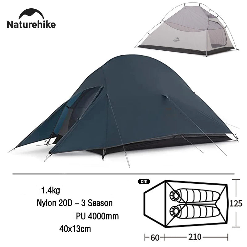 Tente trekking  ultralight 2 personnes