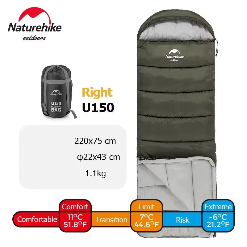 Sac de couchage de camping hiver ultralight