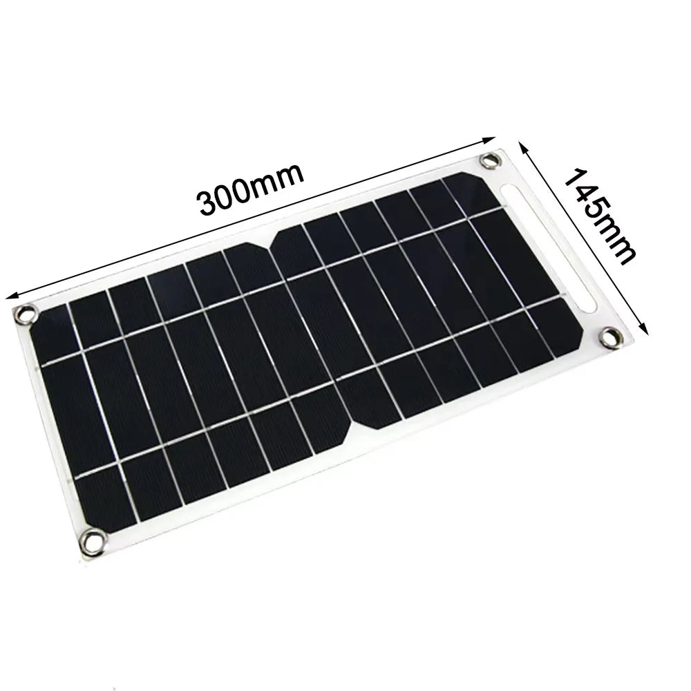 Chargeur Solaire Portable 35W – USB Étanche & Pliable