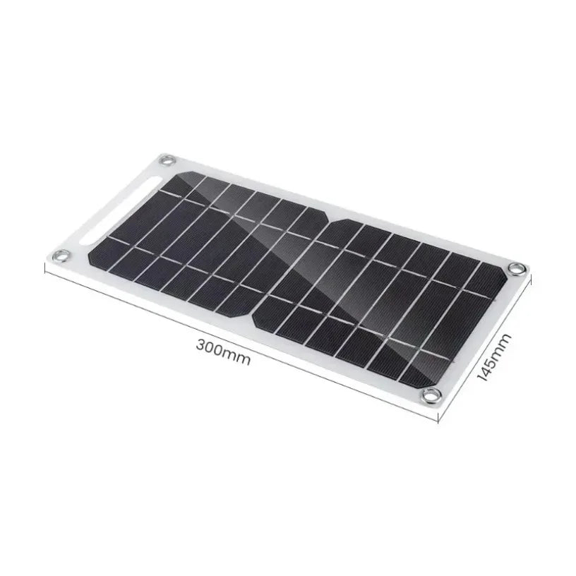 Chargeur Solaire Portable 35W – USB Étanche & Pliable