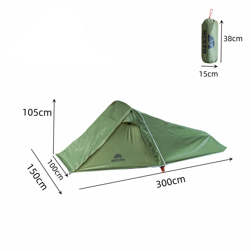 Tente de Trekking 2 Personnes Ultralight – Imperméable & Légère | Randonnée & Bivouac
