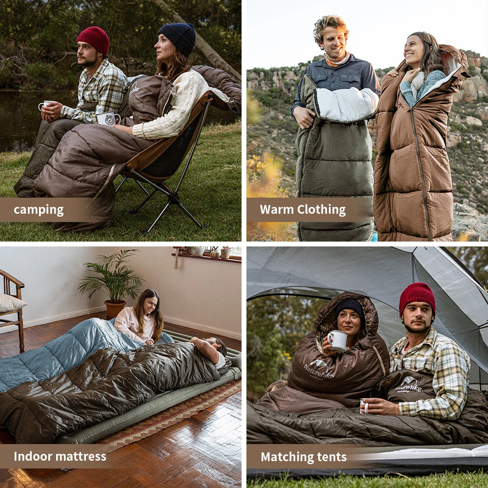 Sac de couchage de camping hiver ultralight