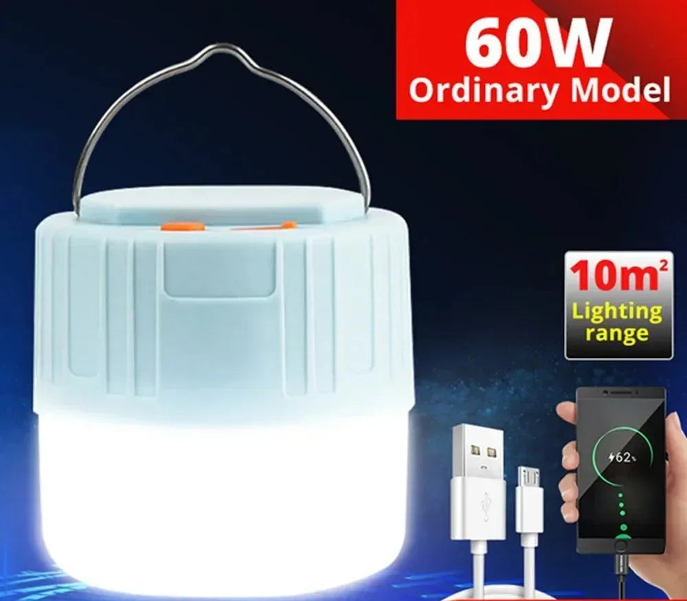 Lampe Solaire Étanche + Chargeur