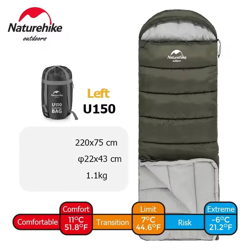 Sac de couchage de camping hiver ultralight