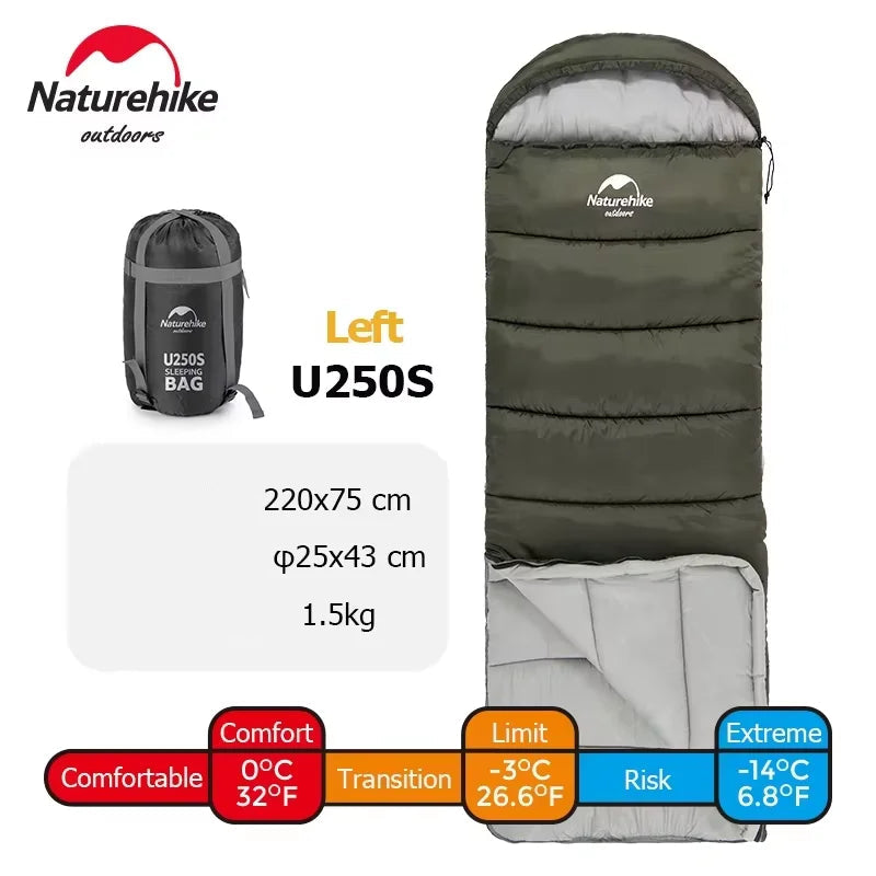 Sac de couchage de camping hiver ultralight