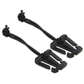 Mousquetons à boucle pour sac à dos (Lot de 2) – Attaches multi-usages