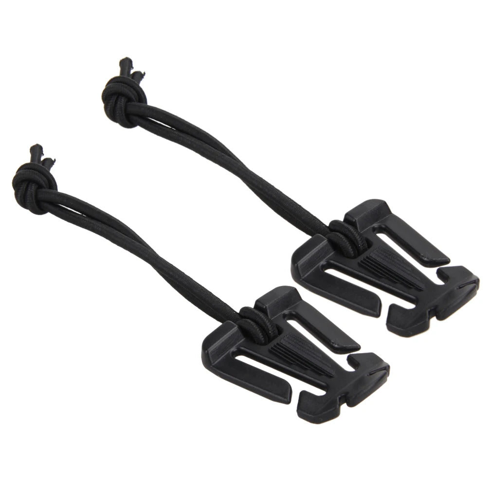 Mousquetons à boucle pour sac à dos (Lot de 2) – Attaches multi-usages