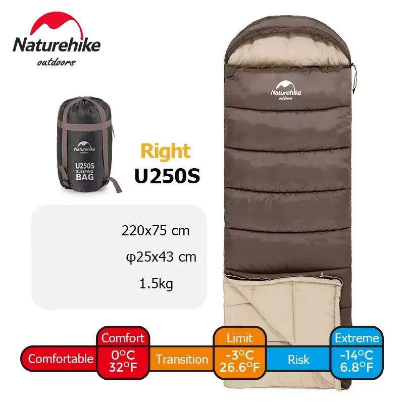 Sac de couchage de camping hiver ultralight