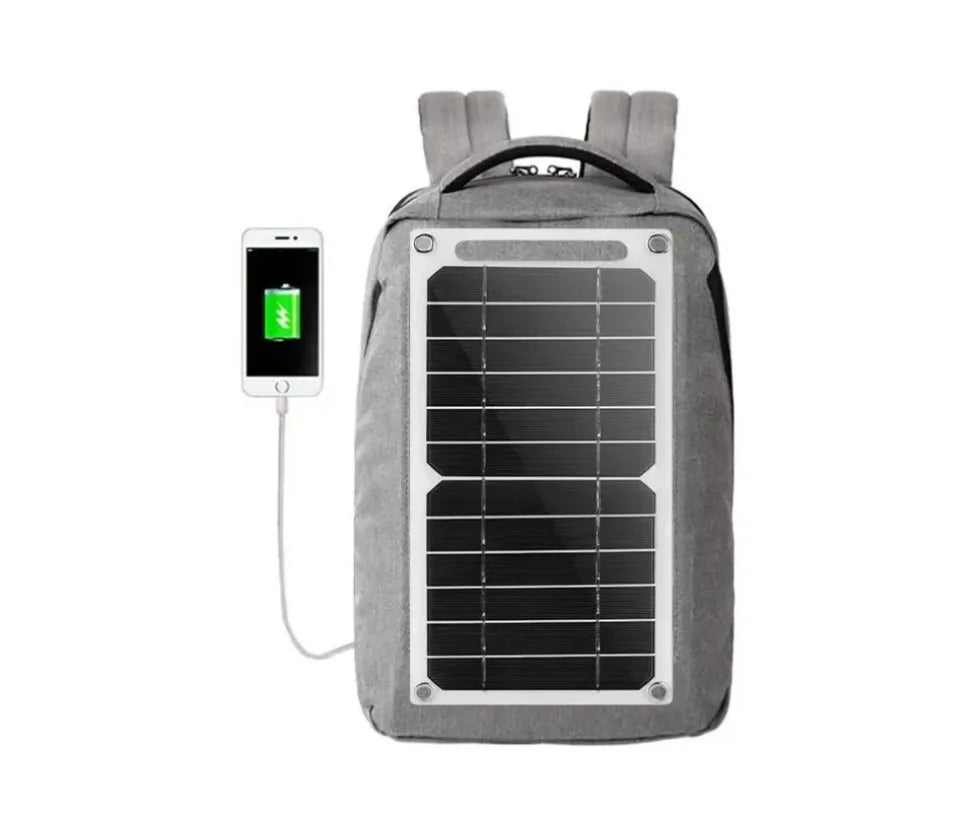 Chargeur Solaire Portable 35W – USB Étanche & Pliable