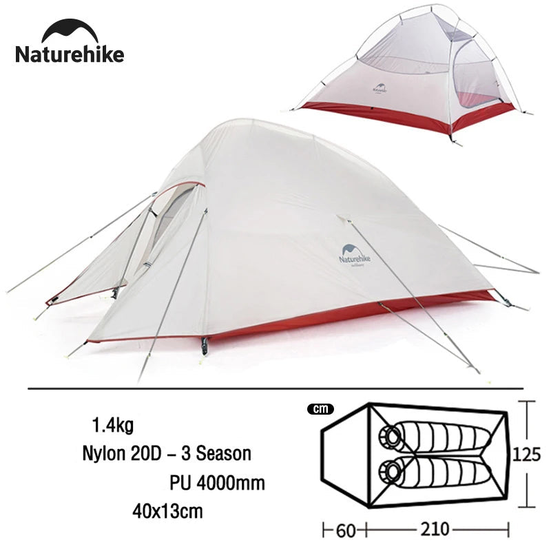 Tente trekking  ultralight 2 personnes
