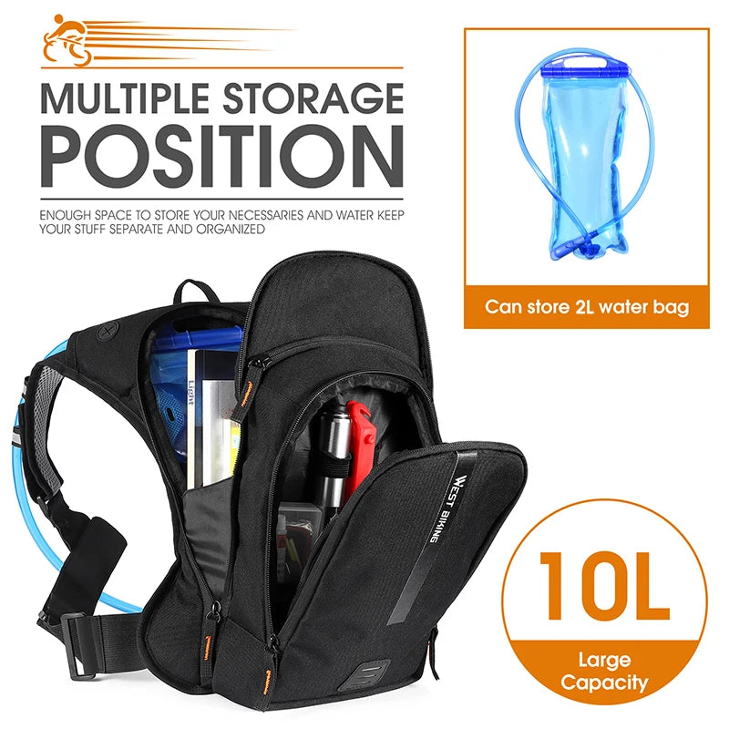 Sac à dos d'hydratation 10L Ultra light