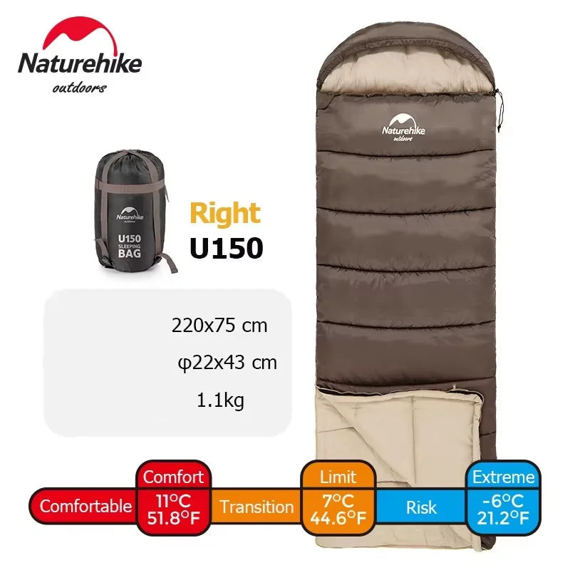 Sac de couchage de camping hiver ultralight