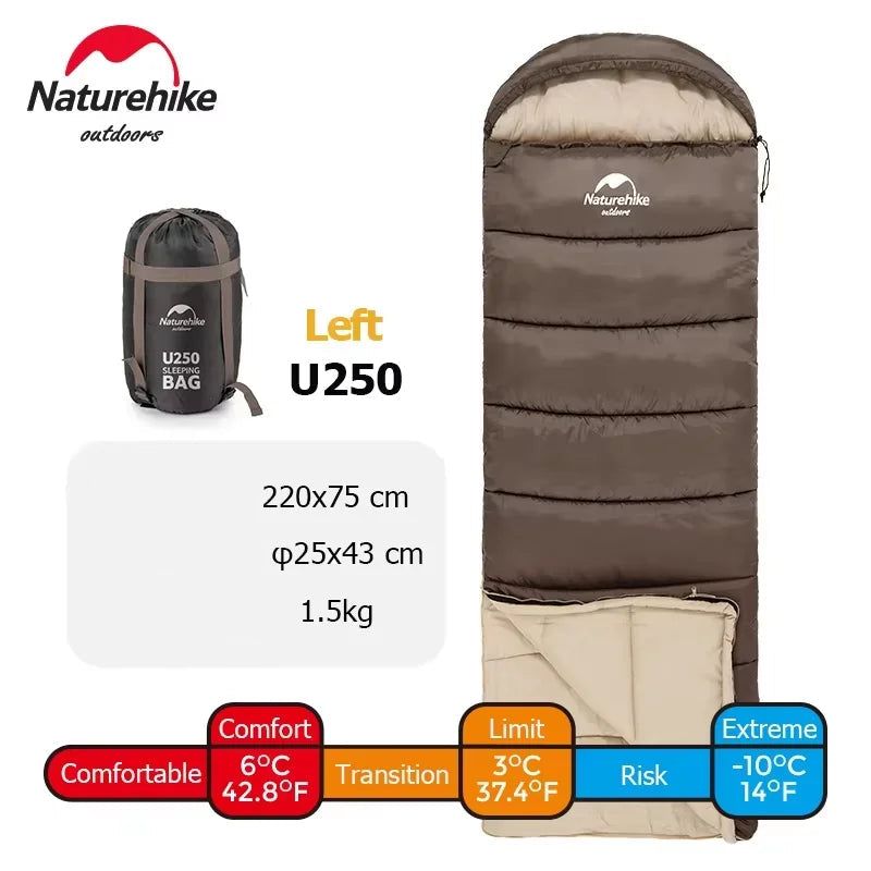 Sac de couchage de camping hiver ultralight
